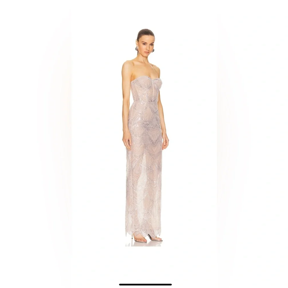 Bronx and Banco Elegant Sequin Evening Gown - Picture 6 of 6
